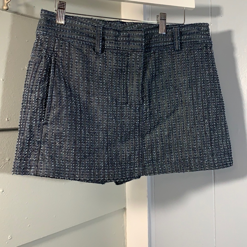 NWT DKNY Jean Skort Three Full Pockets! Size 6